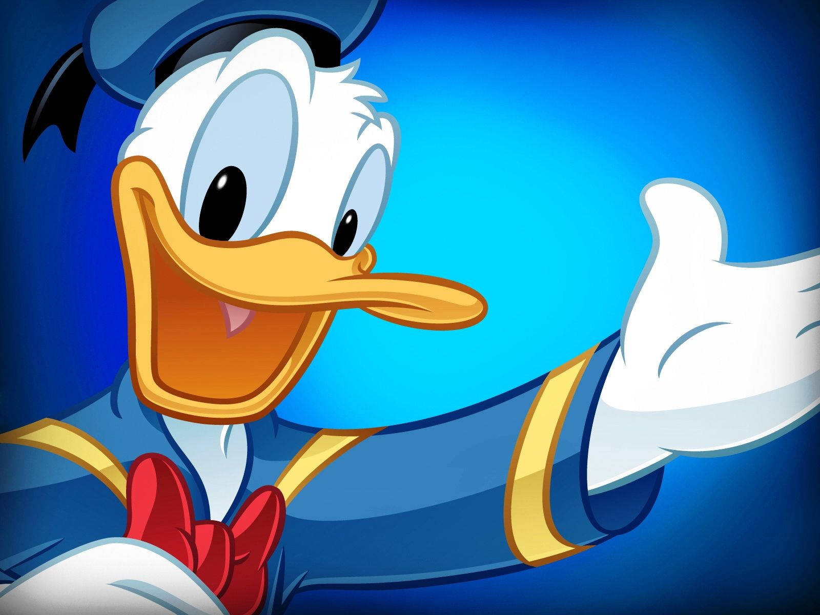 Cheerful Donald Duck Background