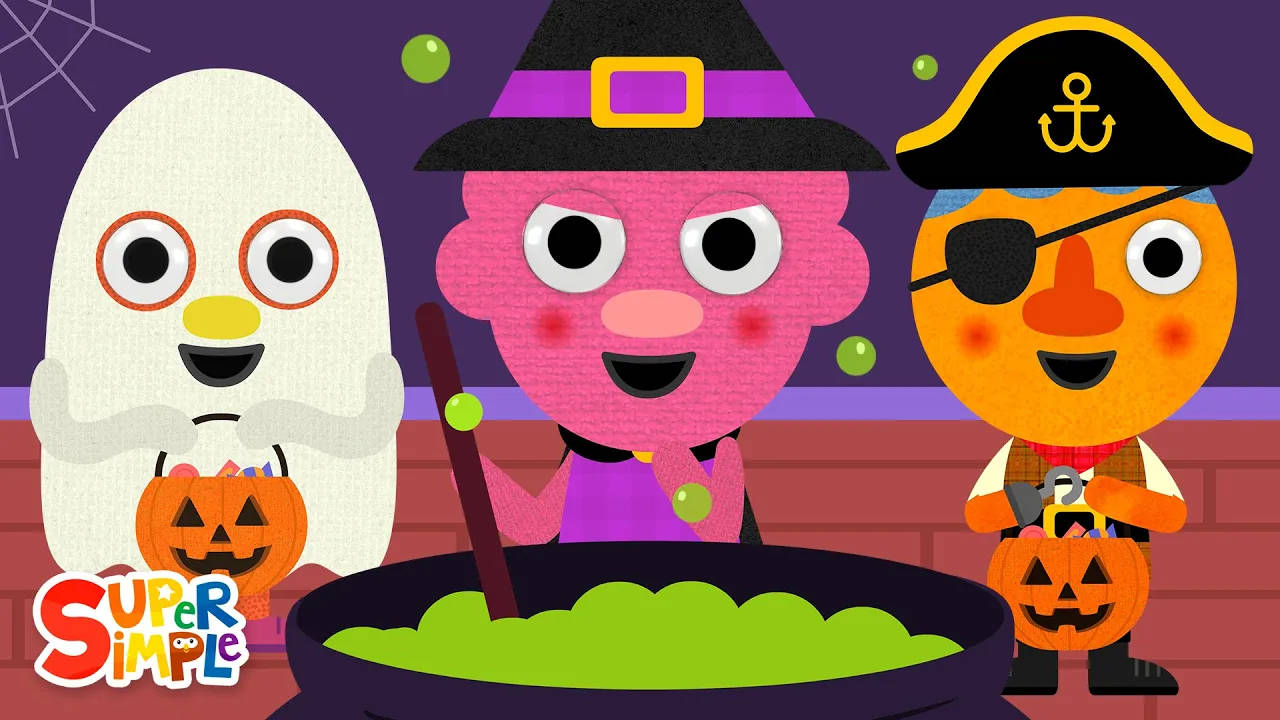 Cheerful Halloween Celebration With Super Simple Songs