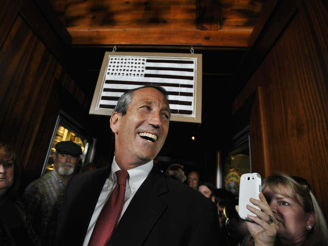 Cheerful Mark Sanford Background