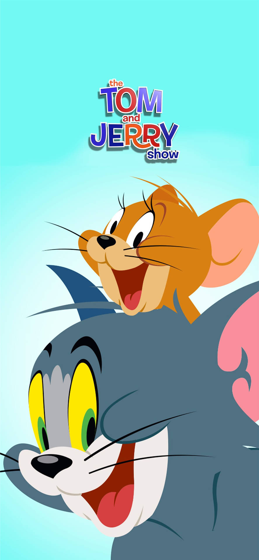 Cheerful Tom And Jerry Cartoon Background