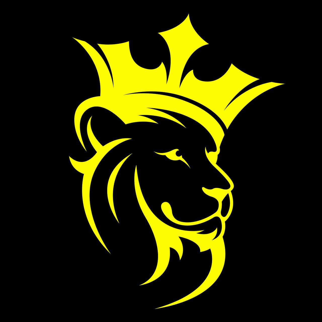 Cheery Lion Crowned King Logo