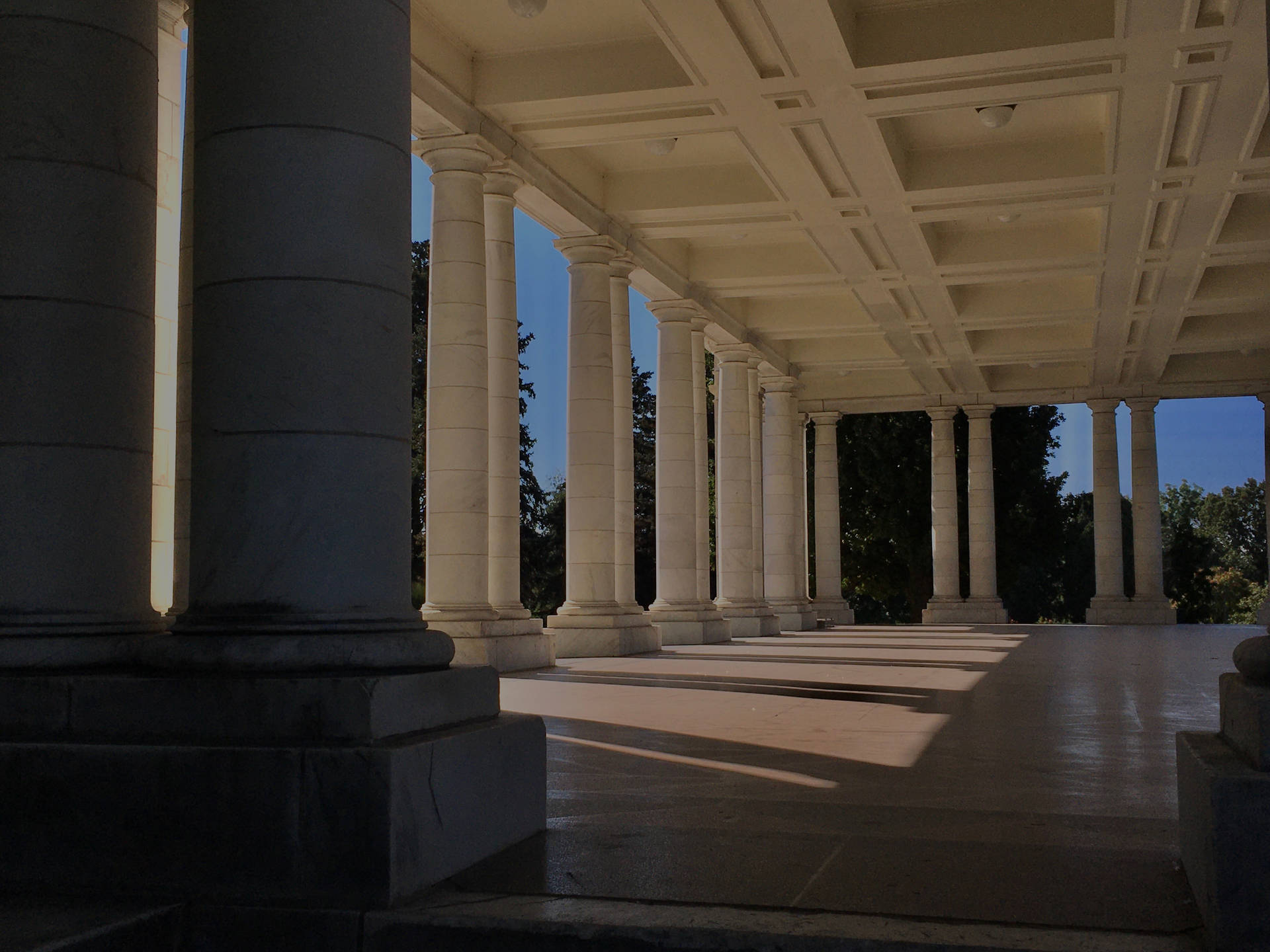 Cheesman Park Hall Background