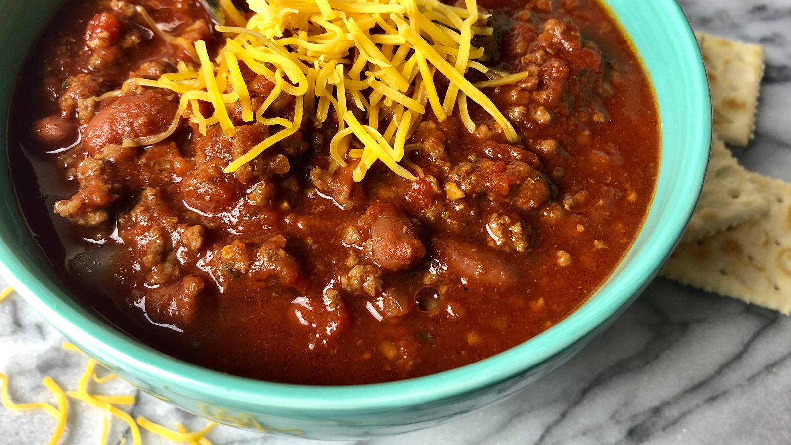 Cheesy Chili Con Carne Background