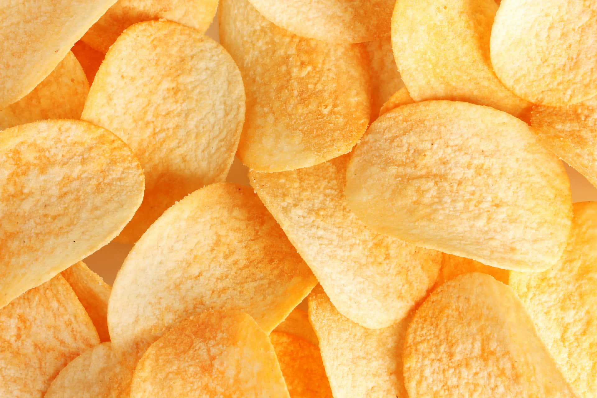 Cheesy Potato Chips Background