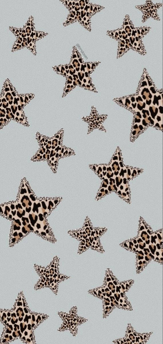 Cheetah Print Stars