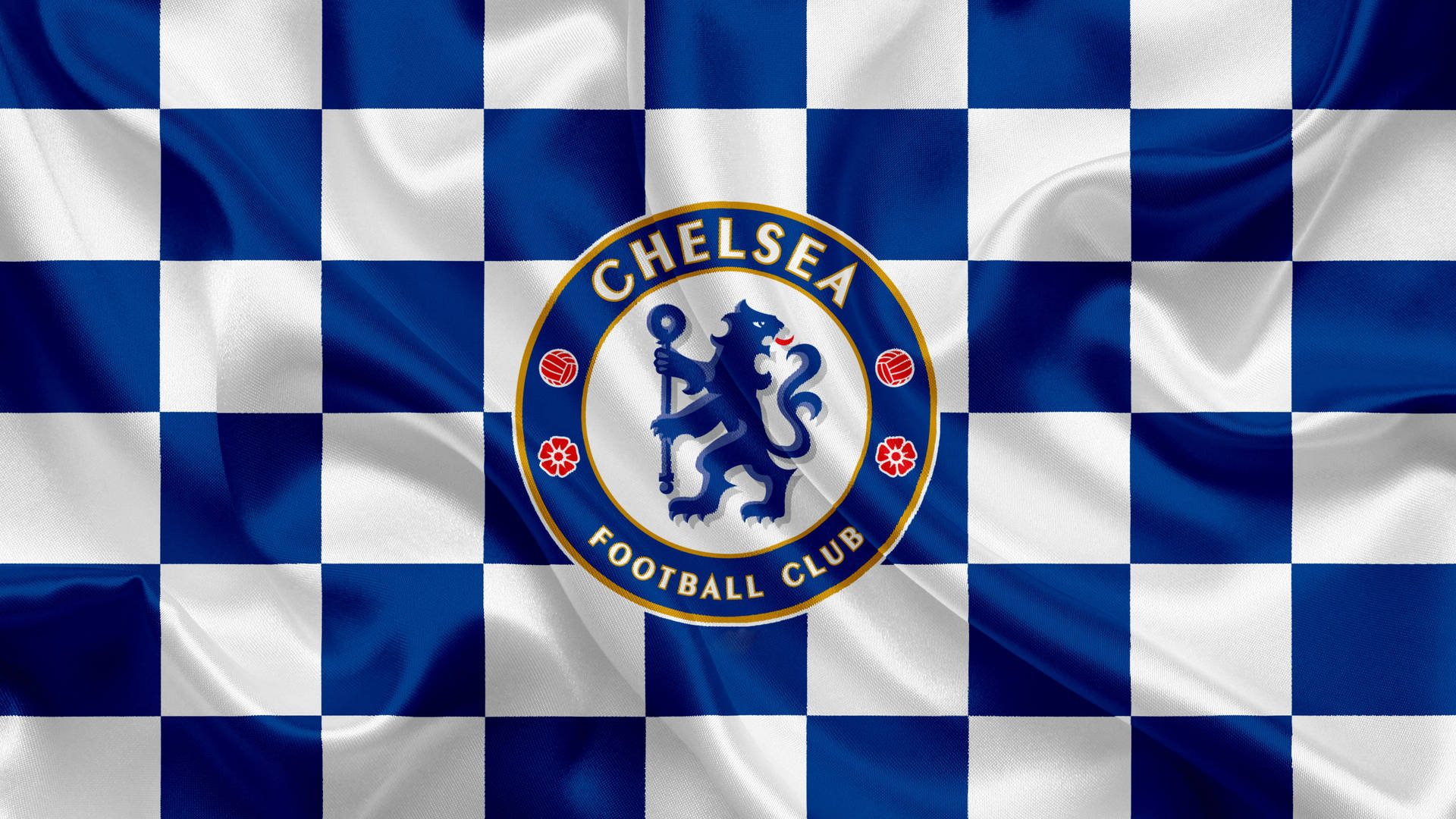 Chelsea Fc Checkered Flag