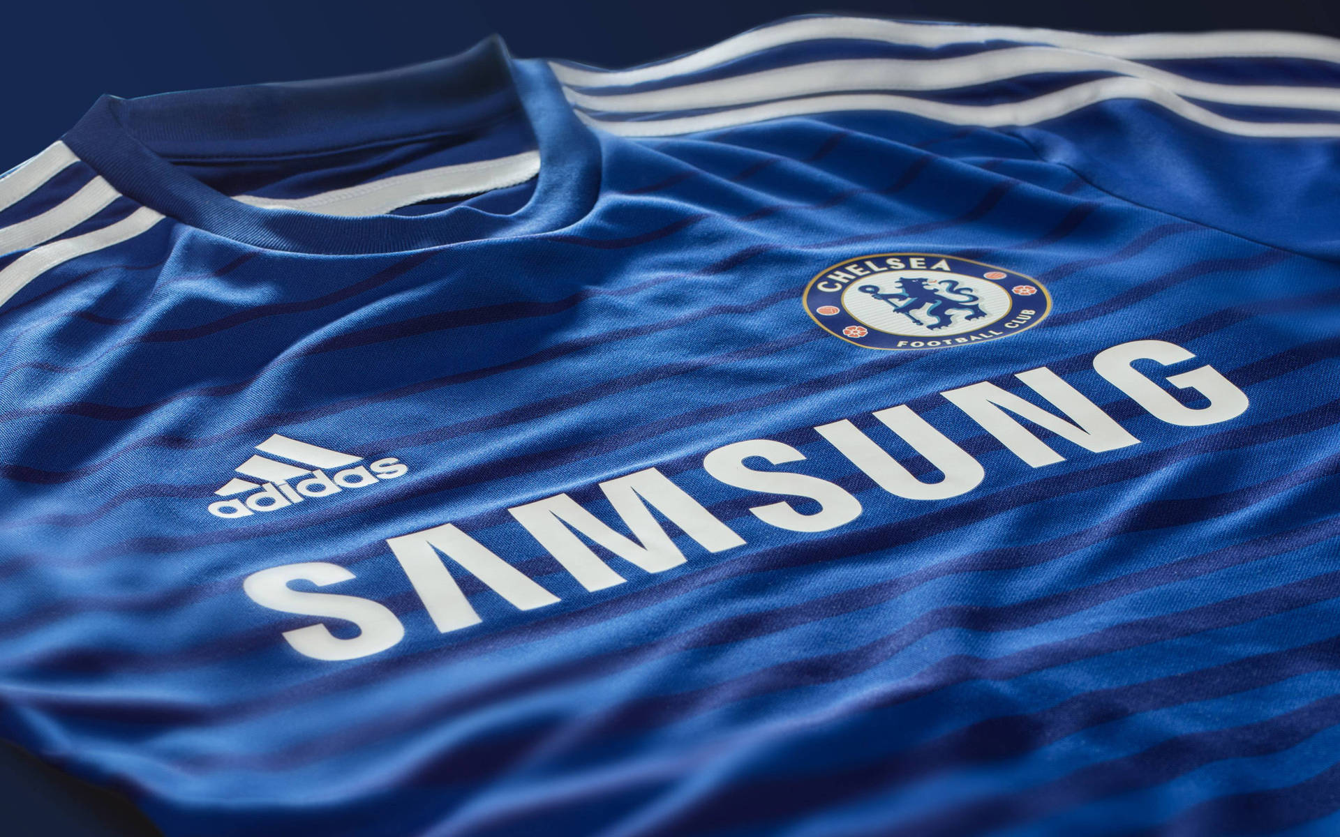 Chelsea Fc Jersey And Logo Background