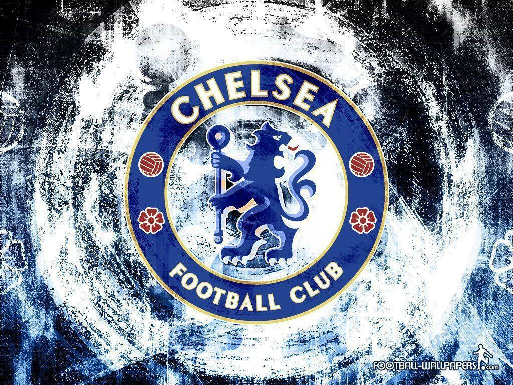 Chelsea Fc Logo On Faded Logo Background