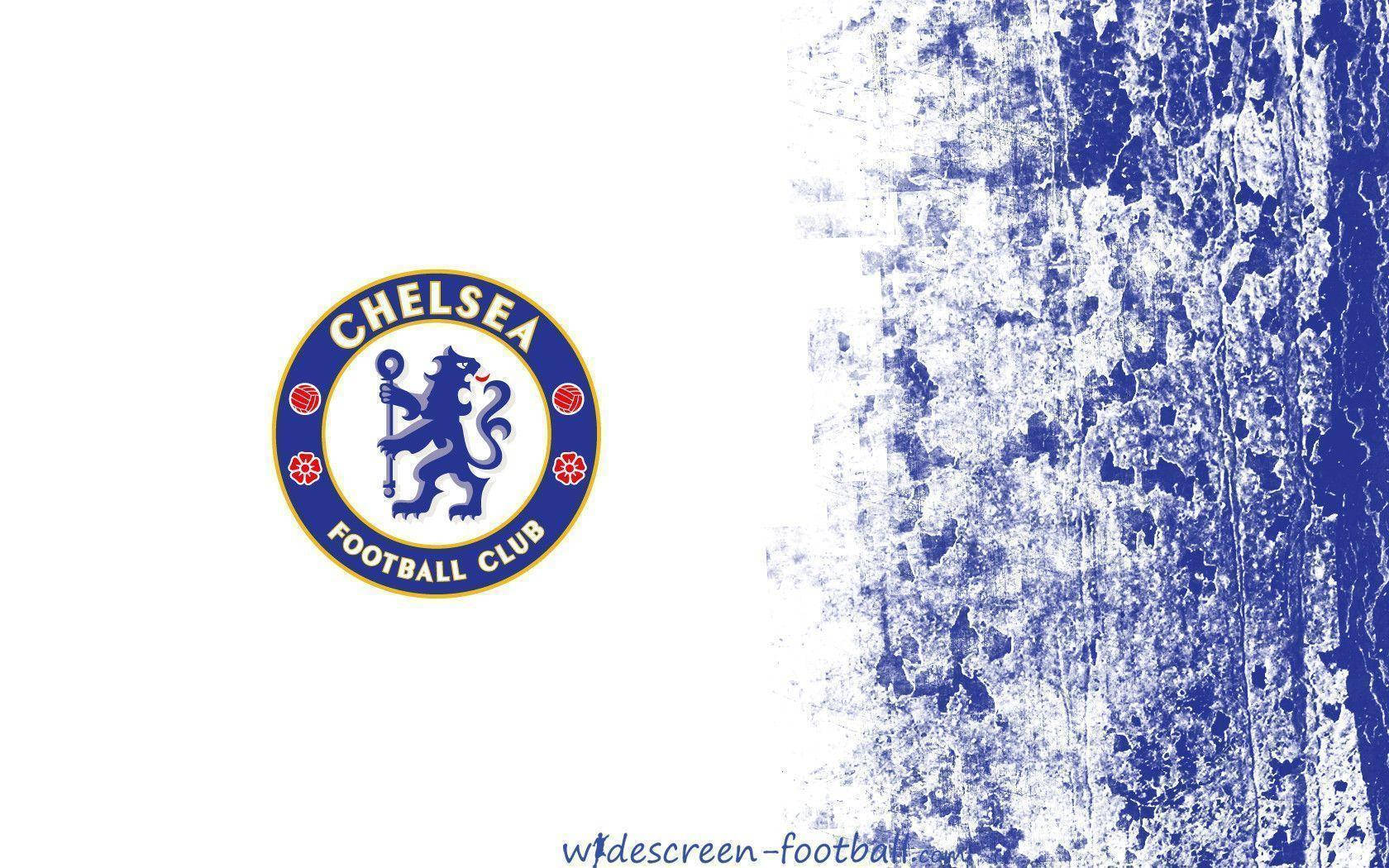 Chelsea Fc With Faded Blue Background Background