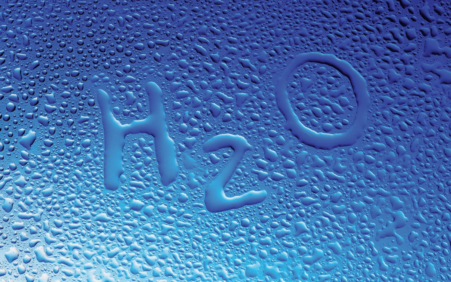 Chemistry H2o Condensation On Glass Background