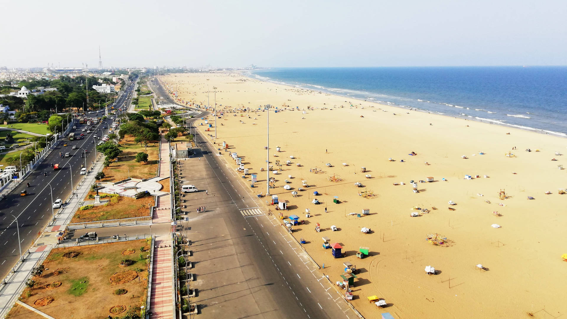 Chennai Marina Beach Background
