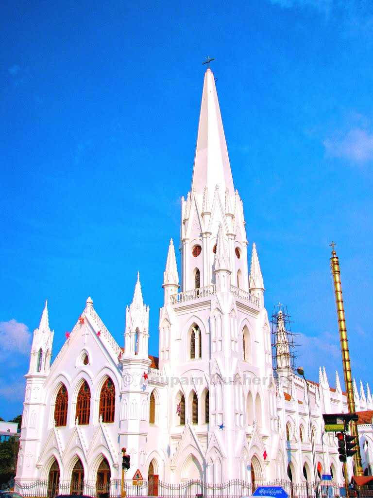 Chennai Santhome Cathedral Background