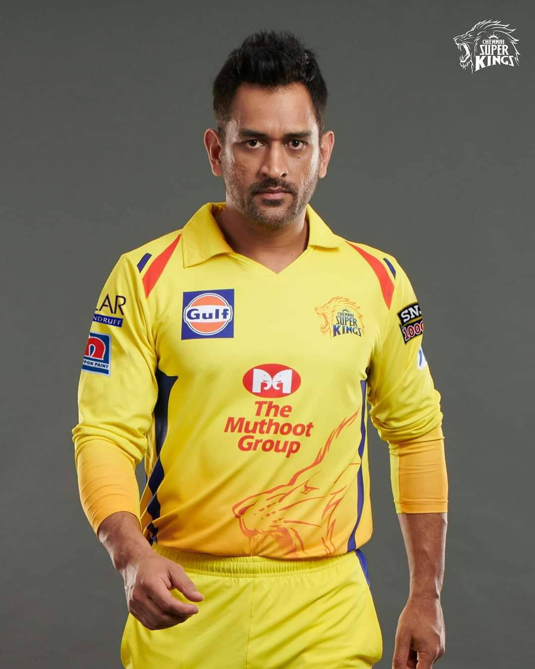 Chennai Super Kings Facial Hair Background