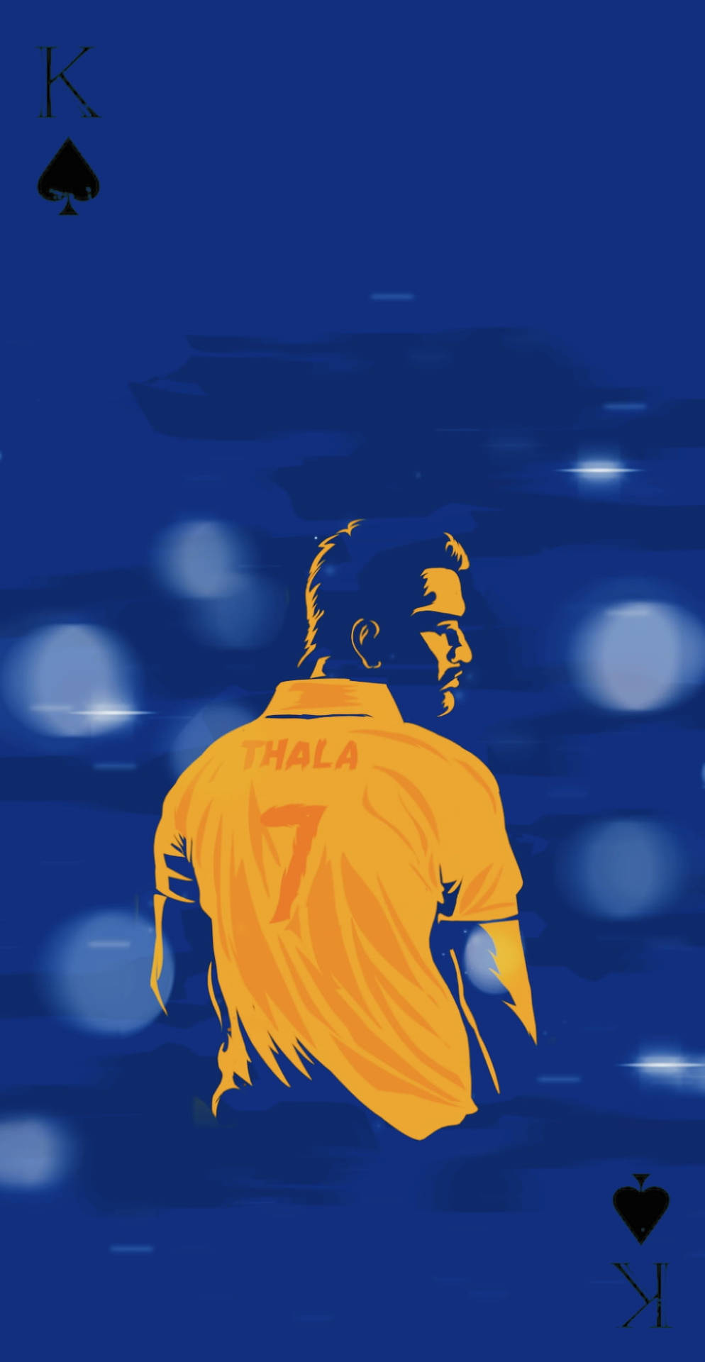 Chennai Super Kings Thala Card Background