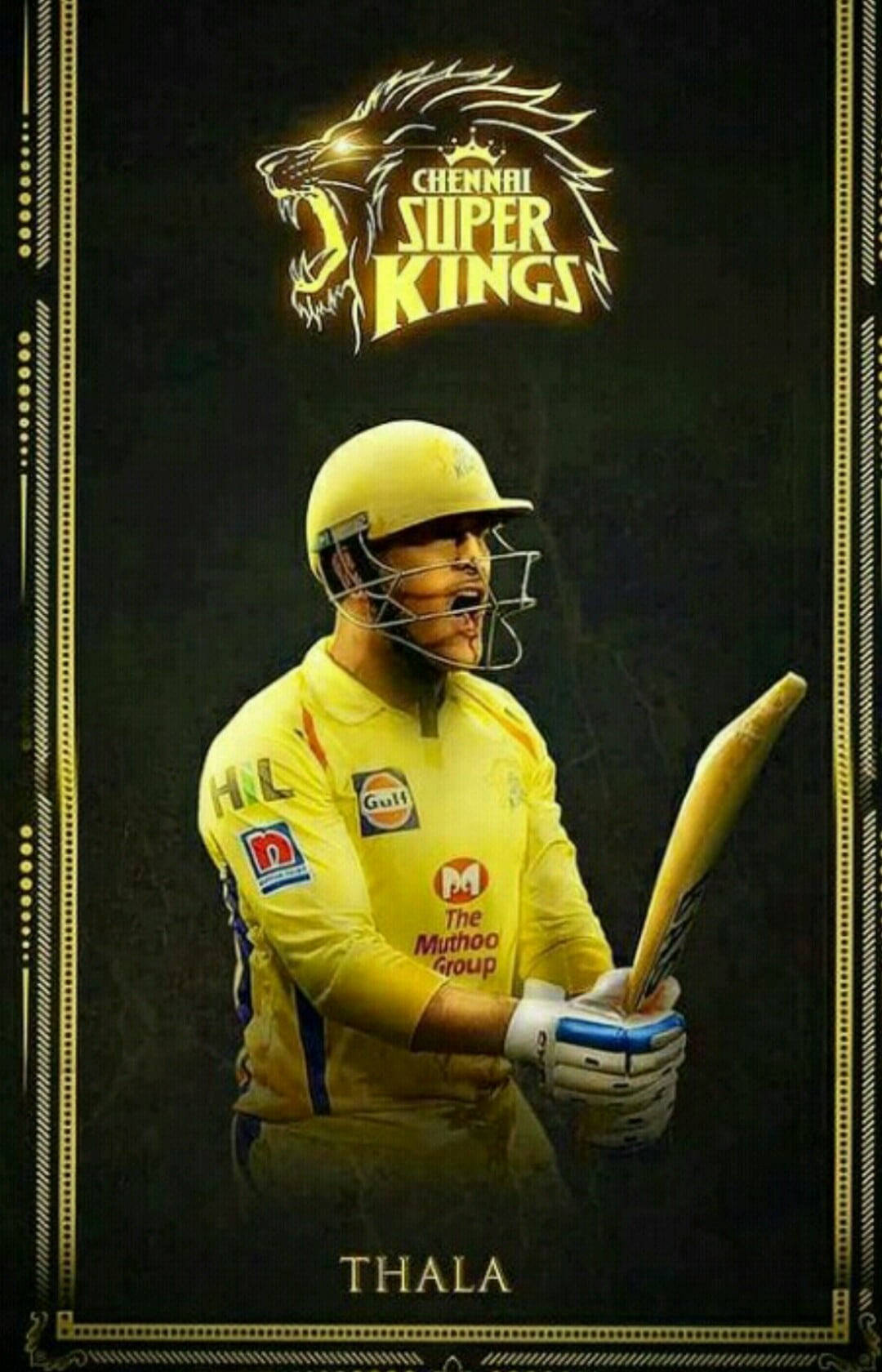 Chennai Super Kings Thala Background