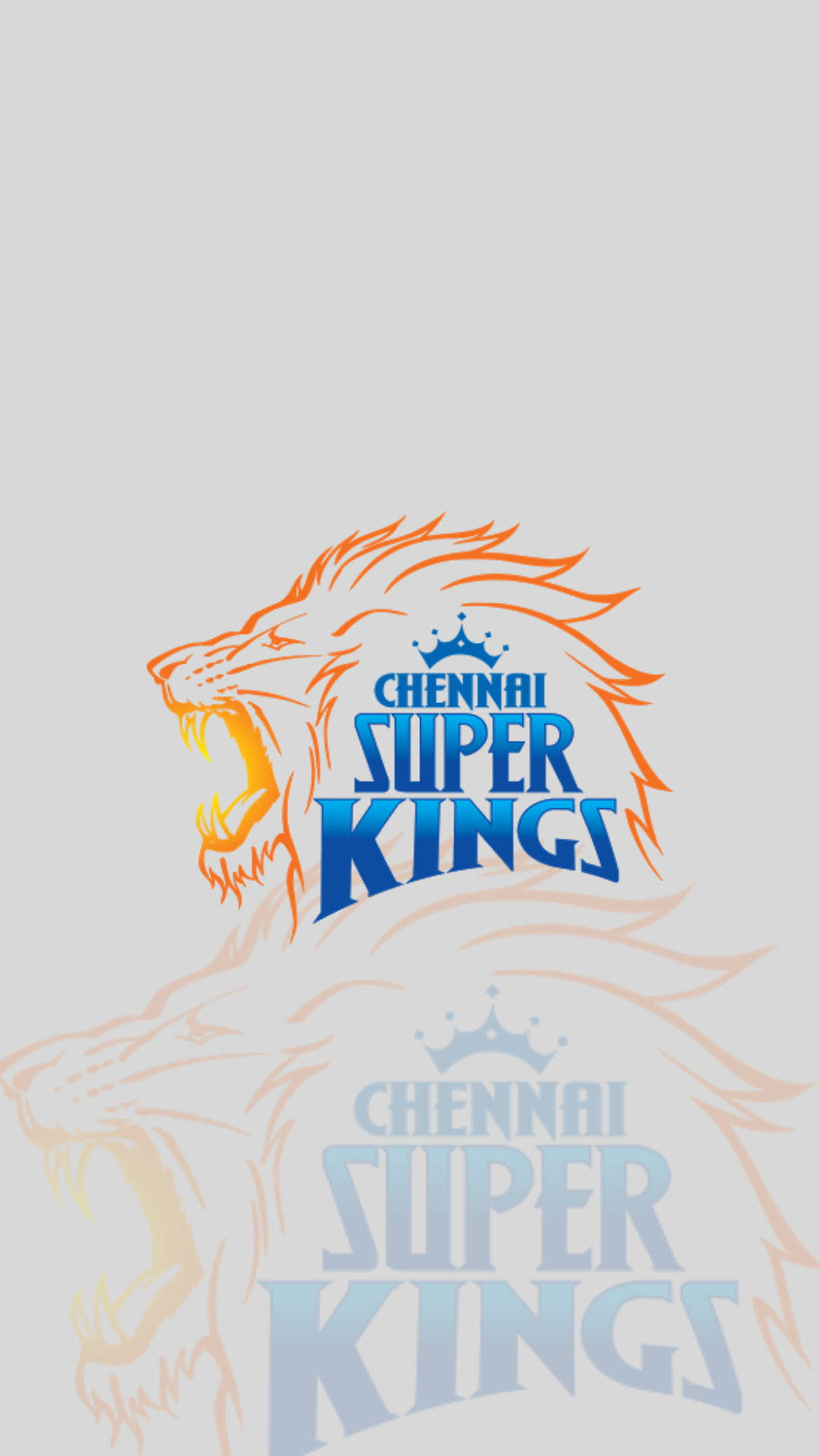 Chennai Super Kings White Lion Background