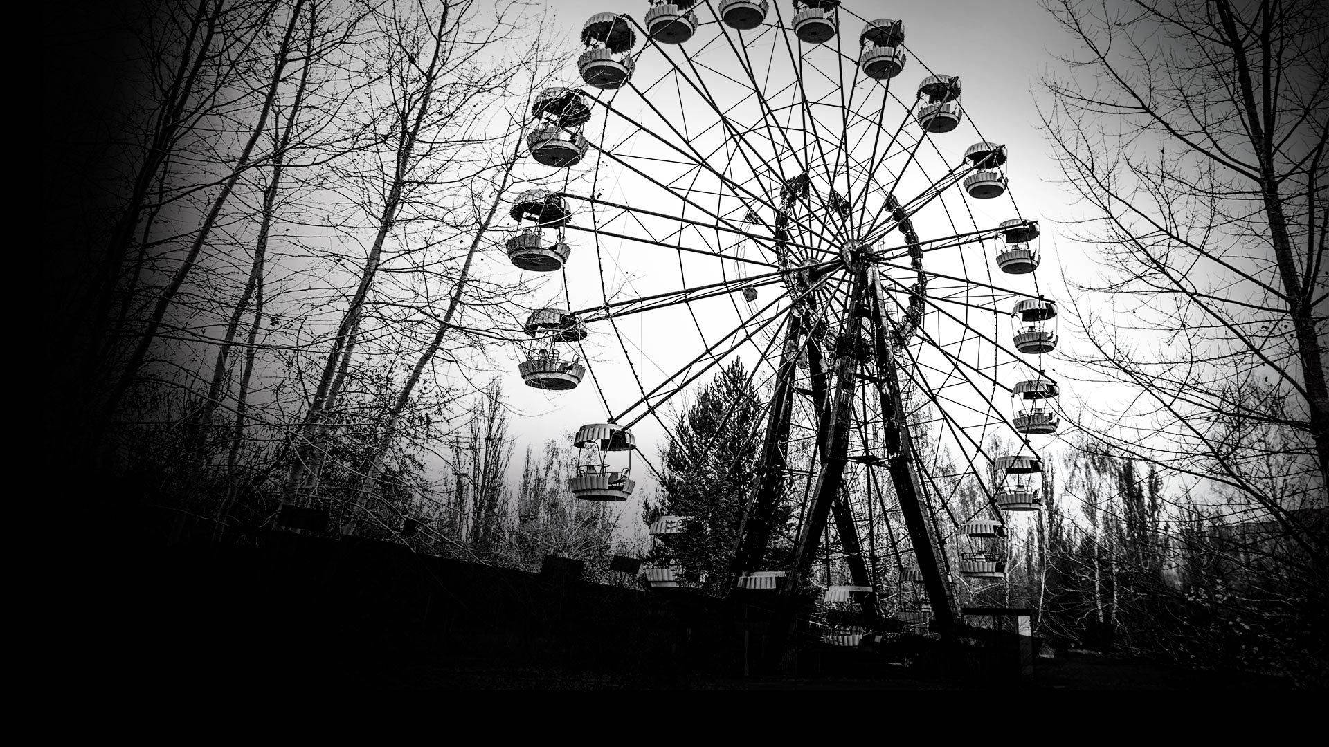 Chernobyl Ferris Wheel Vr Project Video Game Background