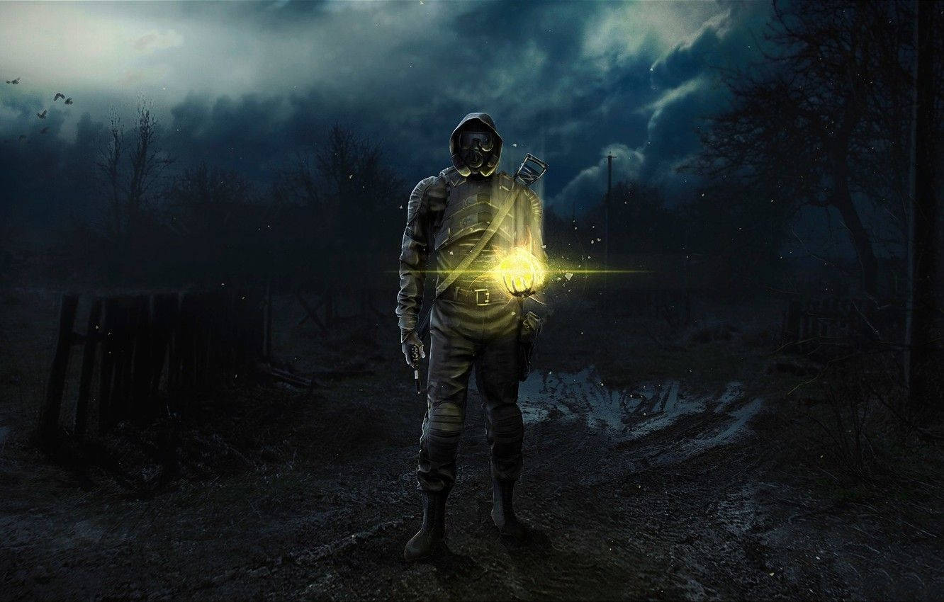 Chernobyl S.t.a.l.k.e.r. Hazmat Soldier Background