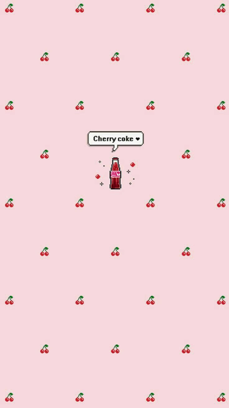 Cherry Coke Cute Iphone Lock Screen