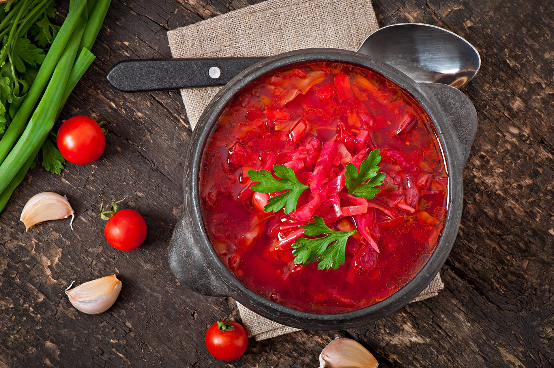 Cherry Tomatoes Borscht