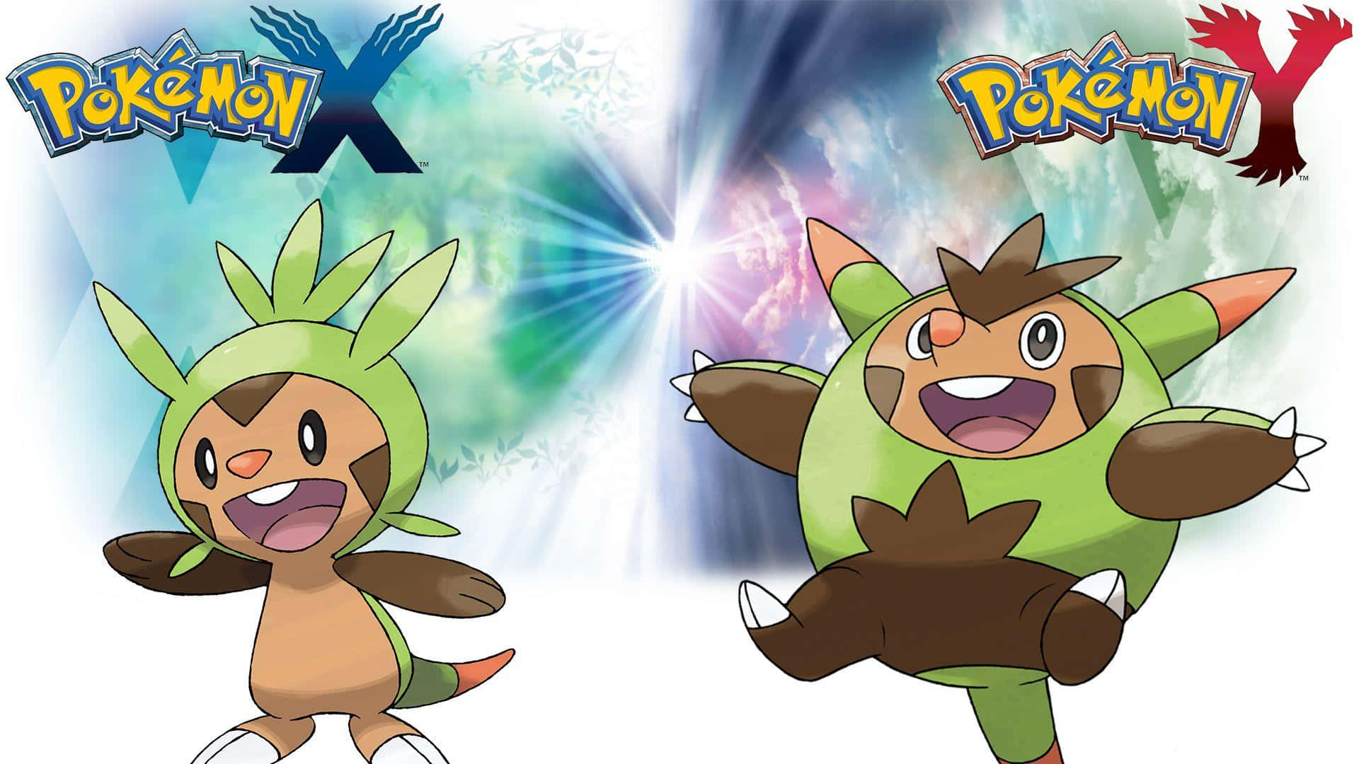 Chespin And Quilladin Background