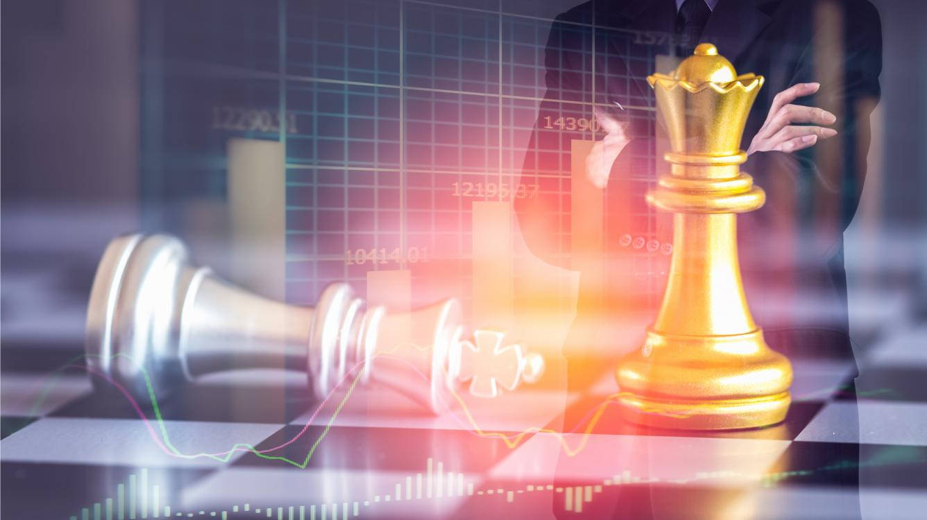 Chess Business King Queen Background