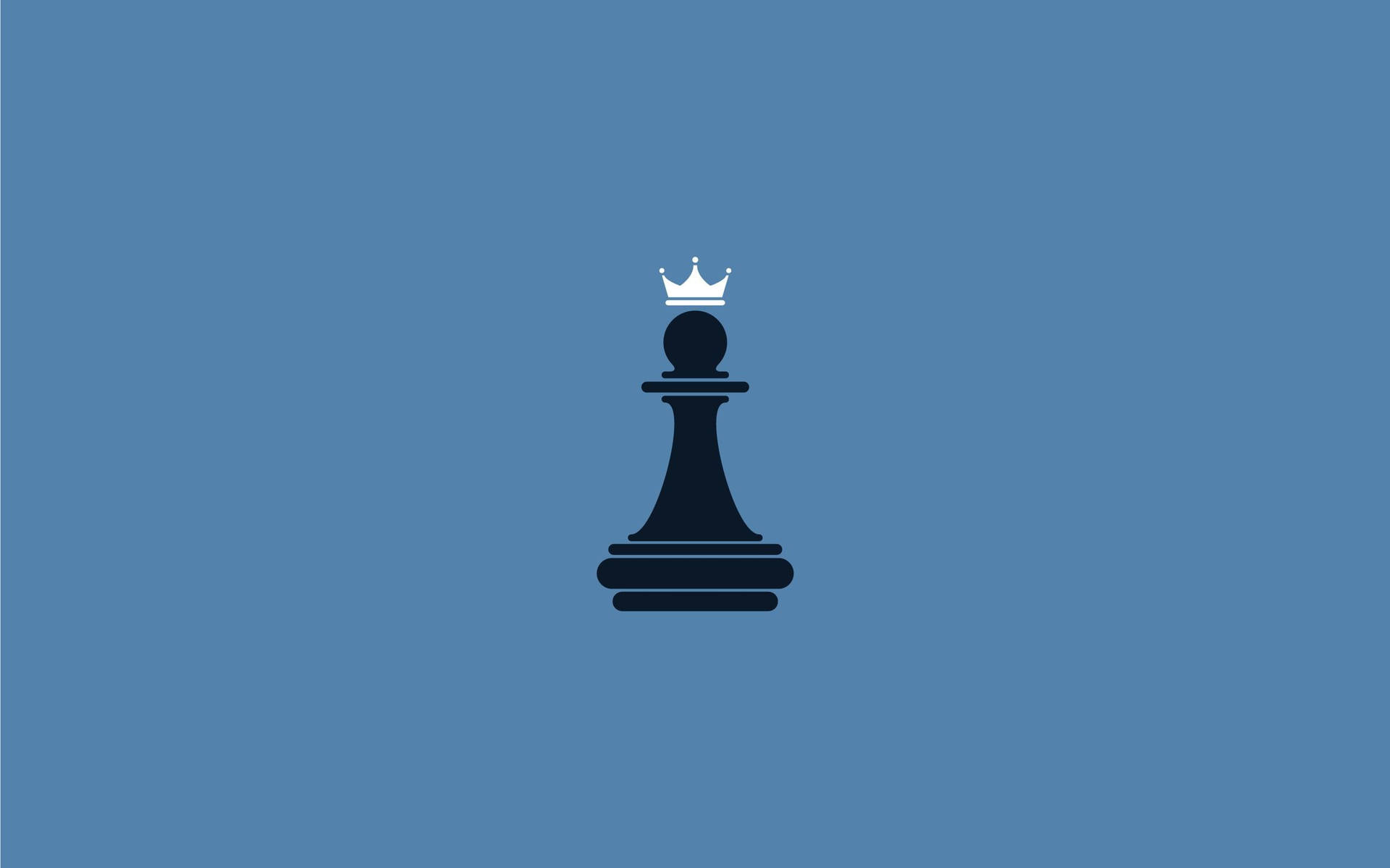Chess Pawn Queen Crown Background