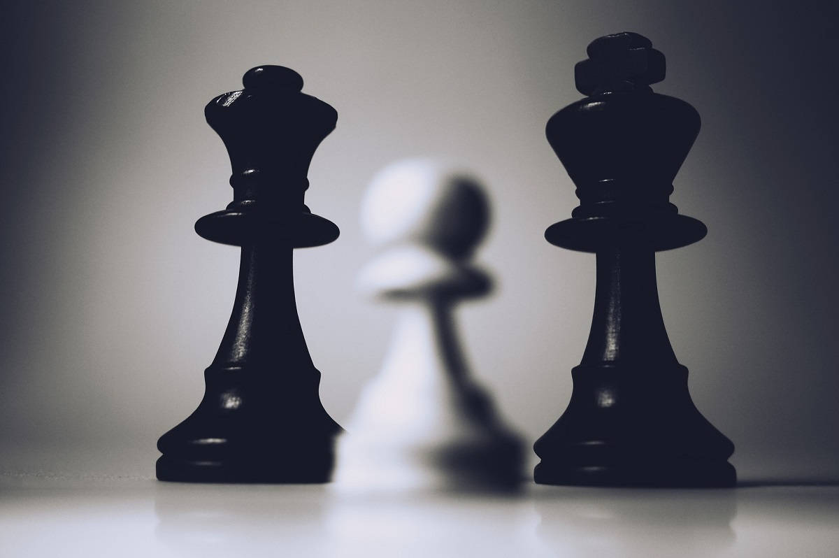 Chess White Pawn Aesthetic Background