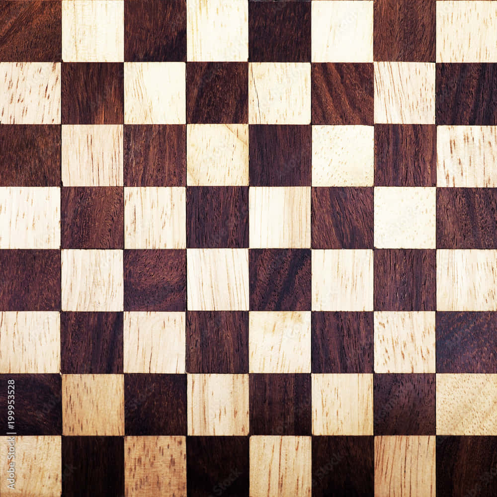 Chessboard Ready For The Next Move Background