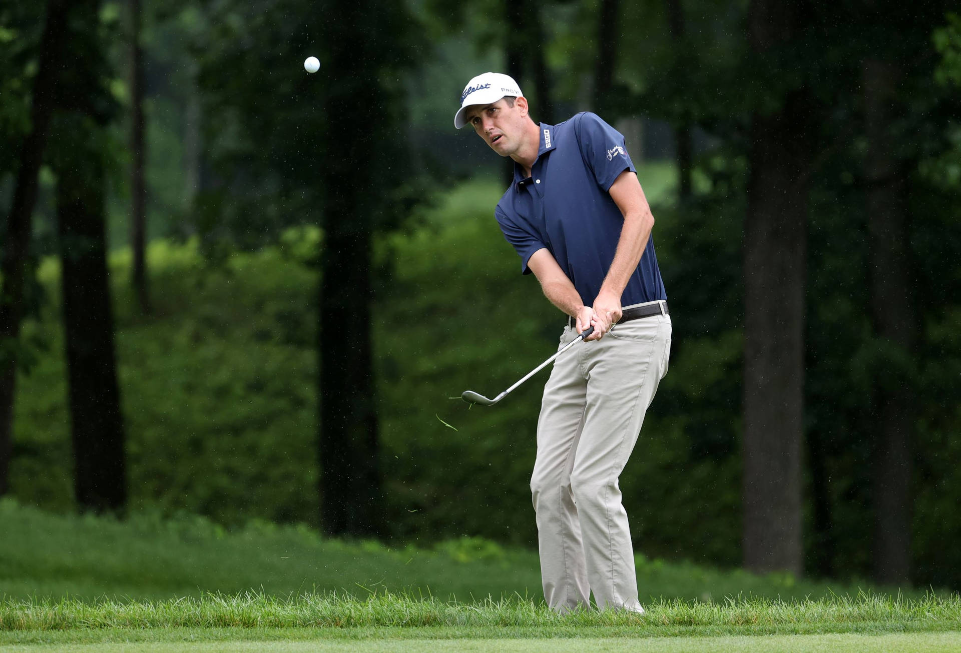 Chesson Hadley Looking At Ball Background