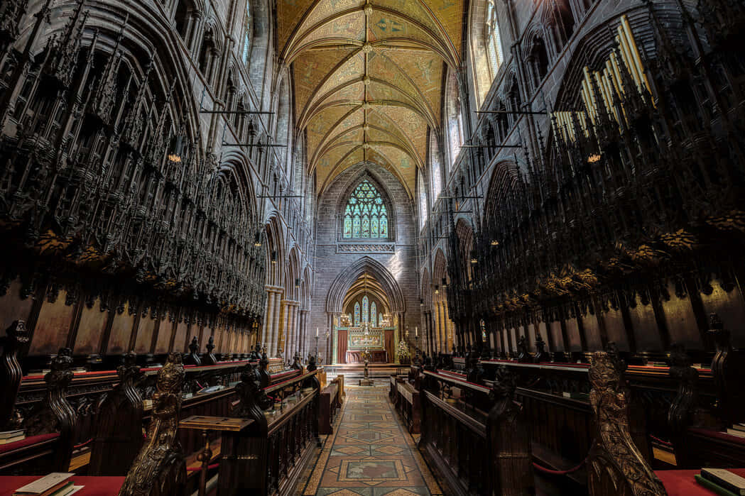 Chester Cathedral Gothic Interior Design