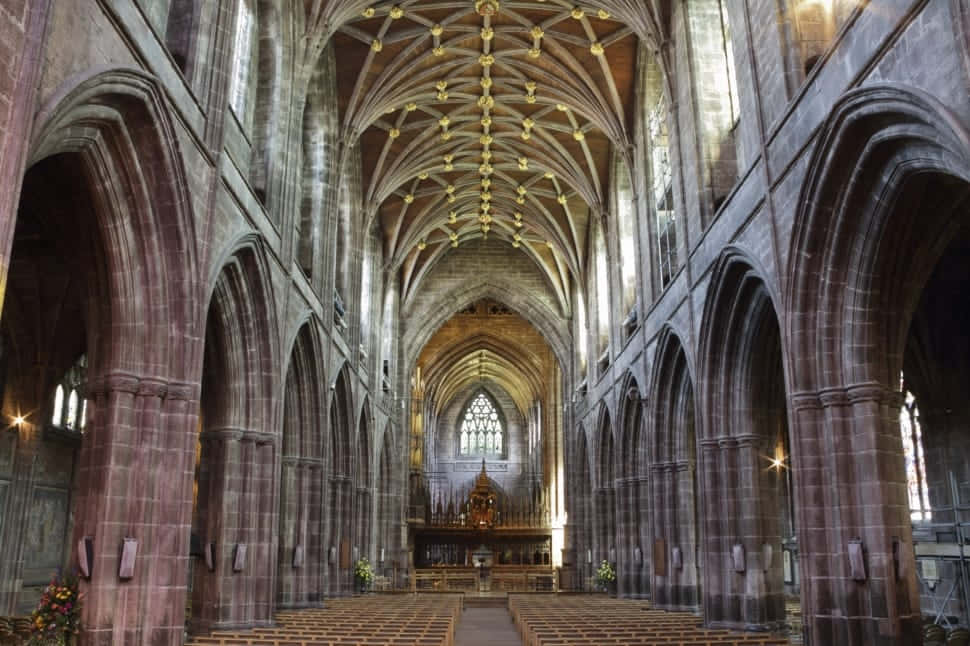 Chester Cathedral Interior Hdr Photo