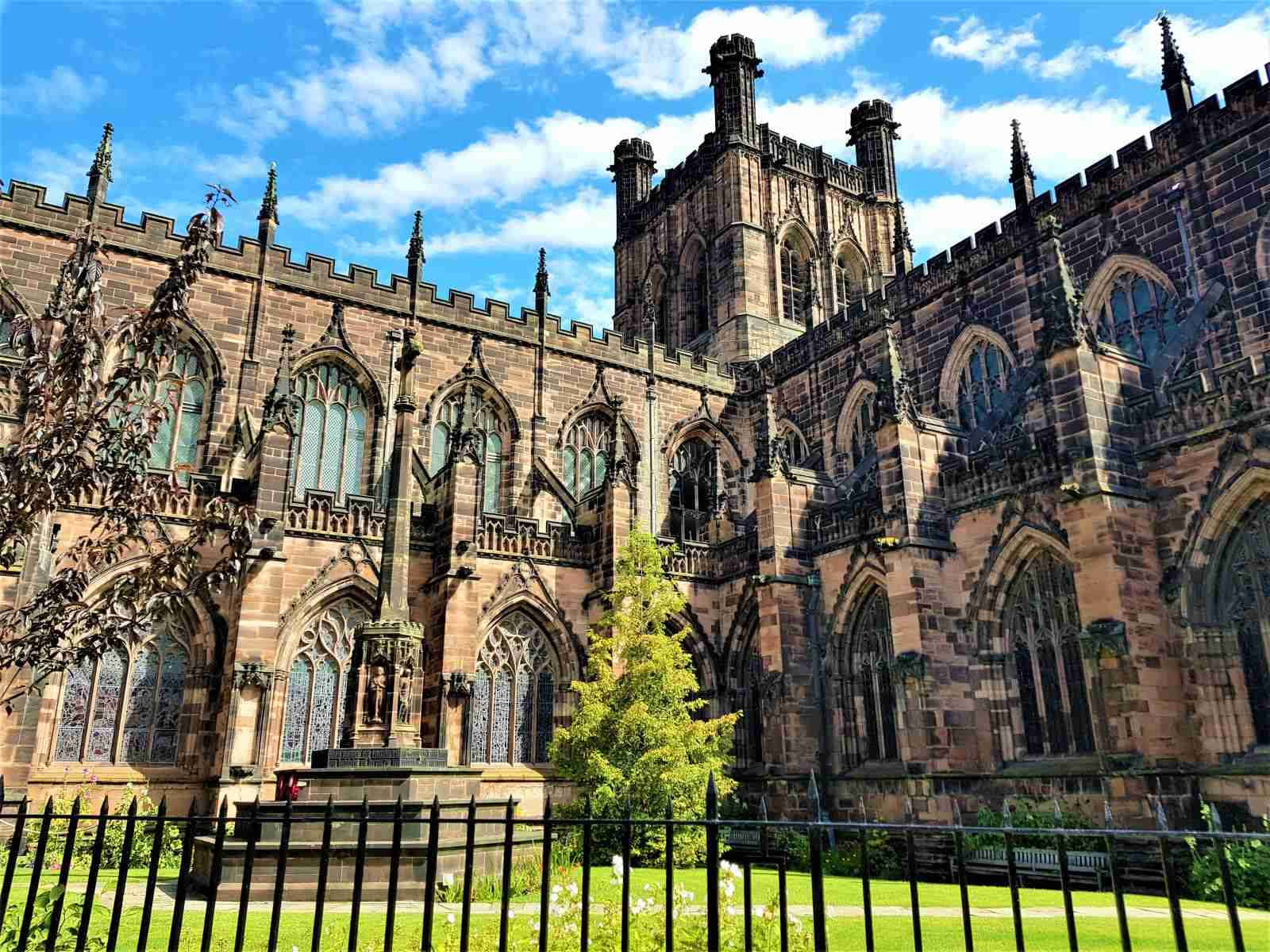 Chester Cathedral On A Sunny Day