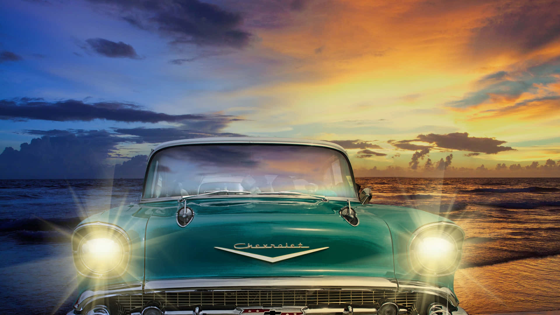 Chevrolet Bel Air Car Model Background