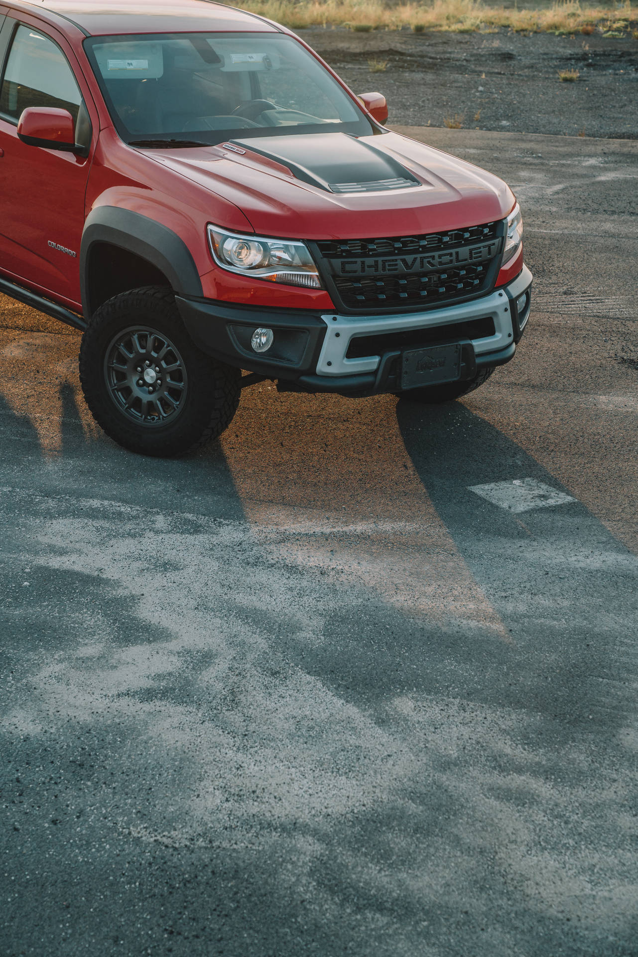 Chevrolet Colorado Zr2 Bison Photoshoot Background