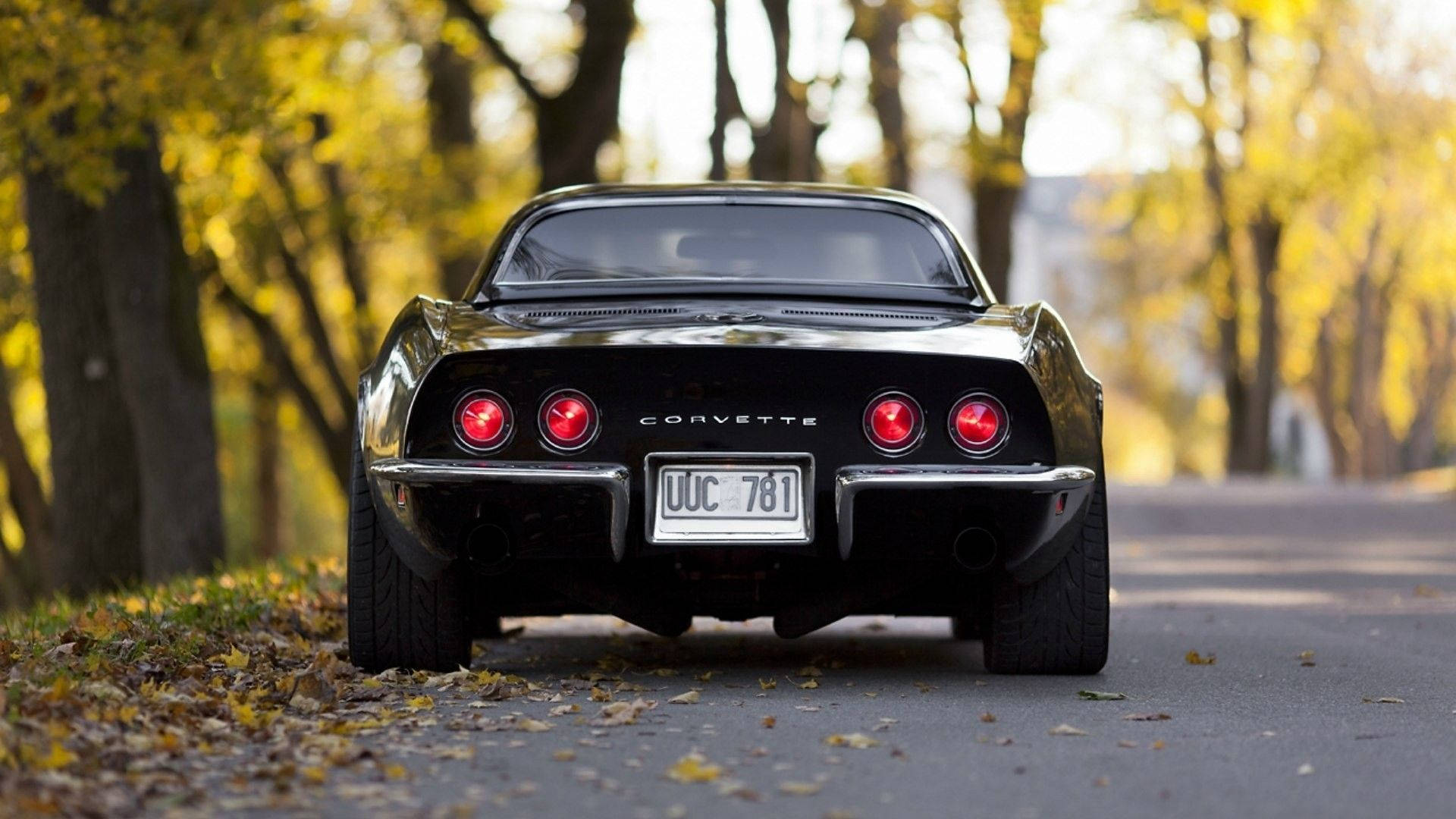 Chevrolet Corvette (c3) Muscle Car Background