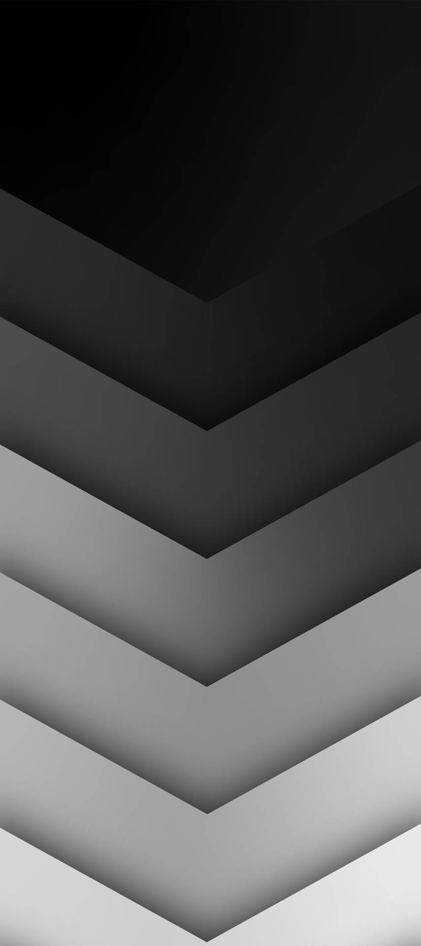 Chevron Pattern Black And Grey Iphone