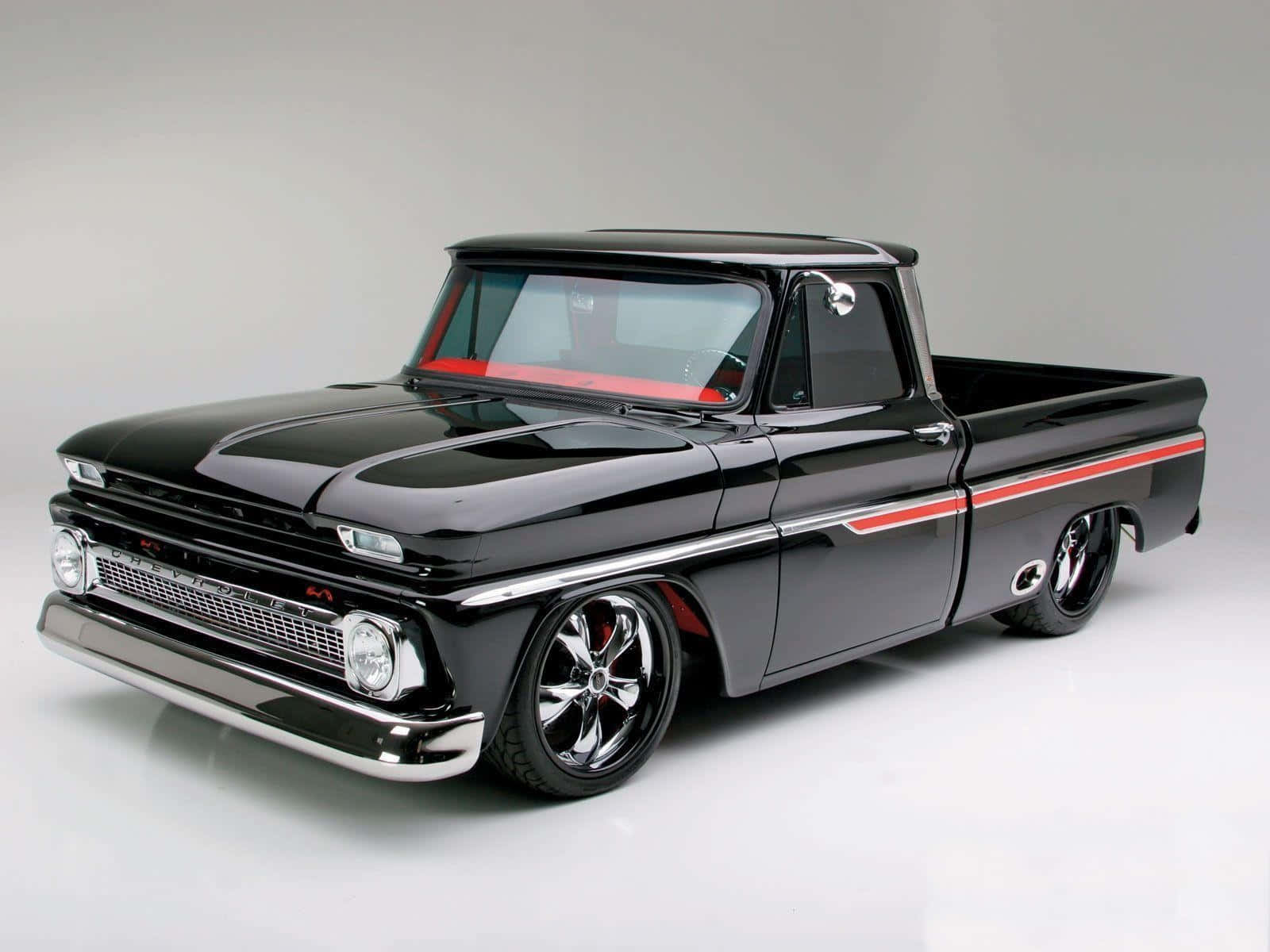 Chevy C10 Farm Truck Background