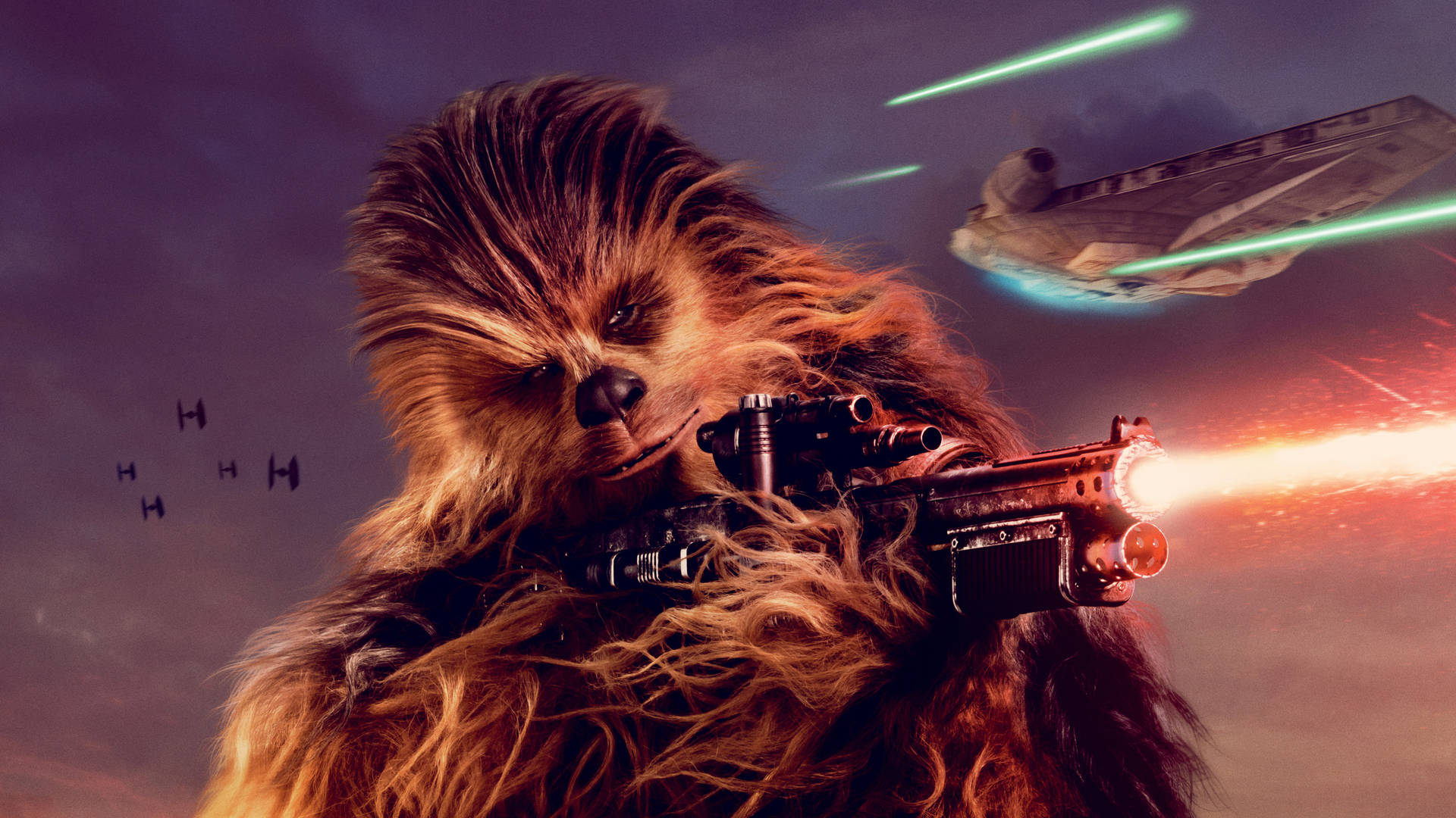 Chewbacca Shooting 3840 X 2160 Star Wars Background