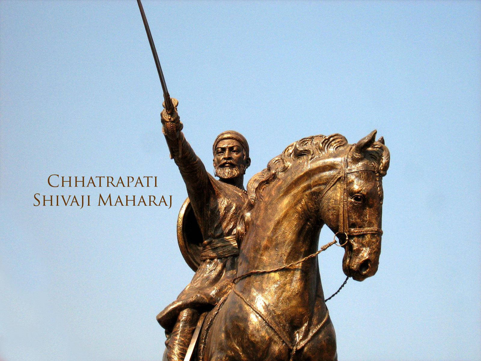 Chhatrapati Shivaji Maharaj On Horse Statue Hd
