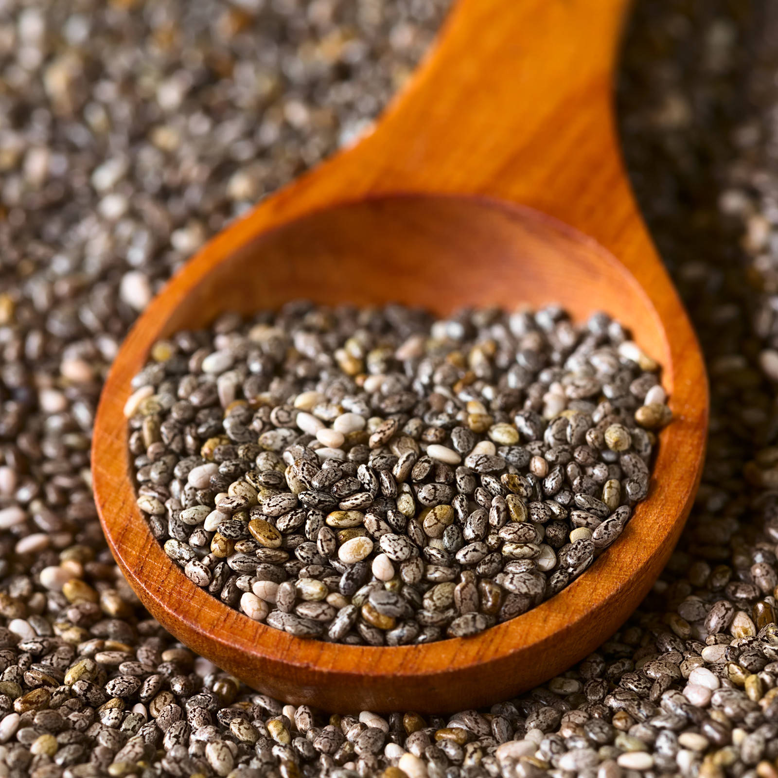 Chia Seeds Food Photography Background