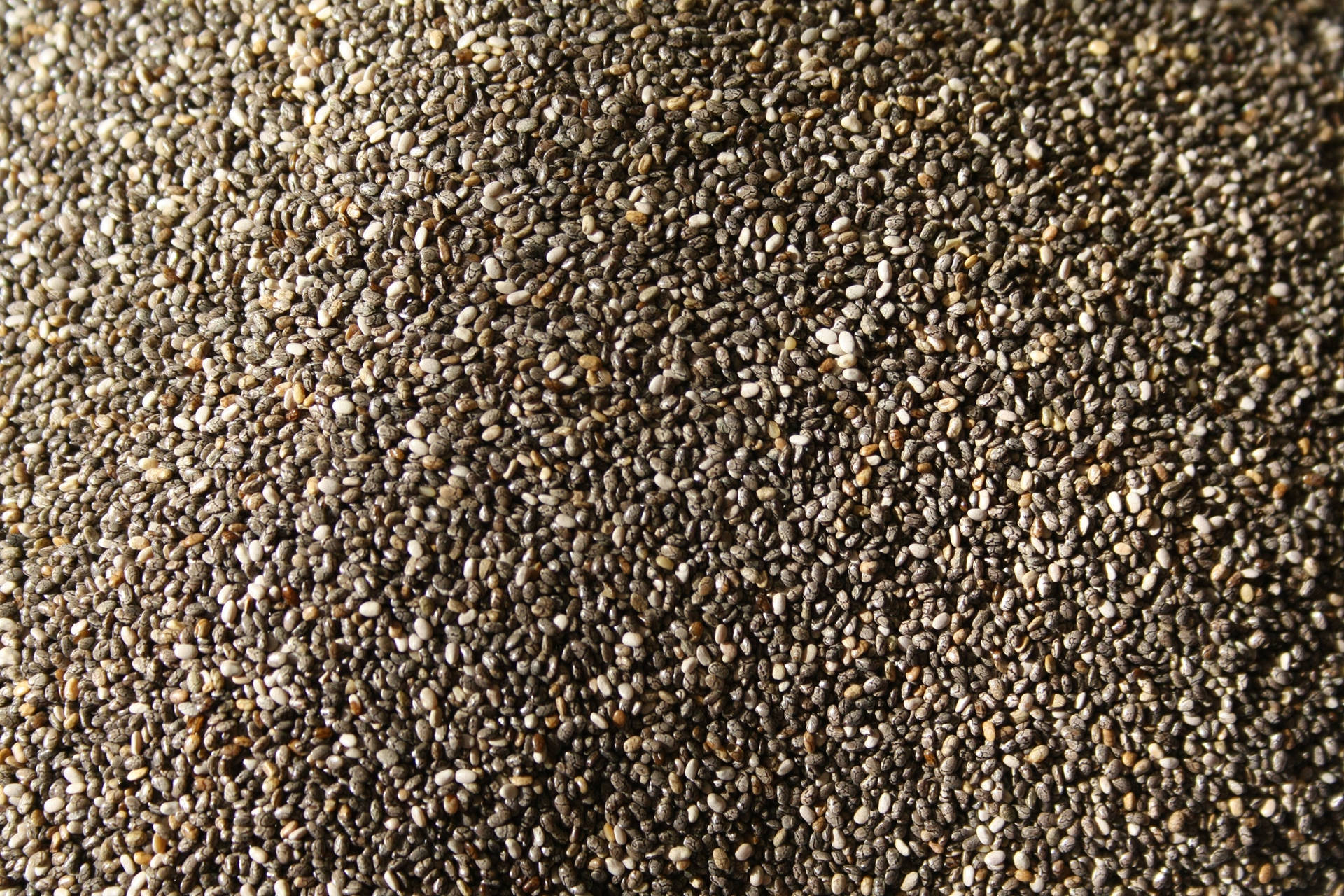 Chia Seeds Like Sand Background