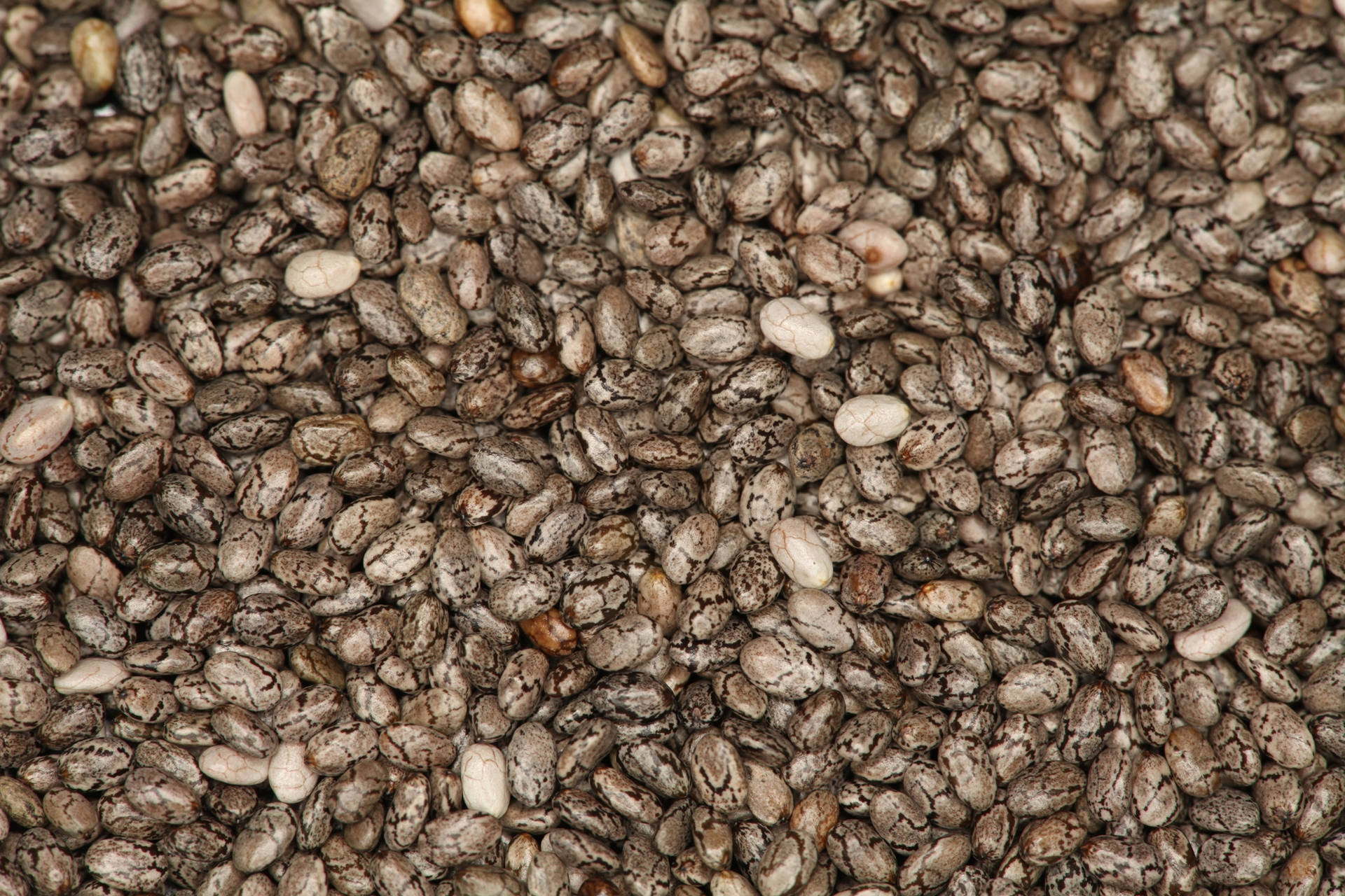 Chia Seeds Spread Background