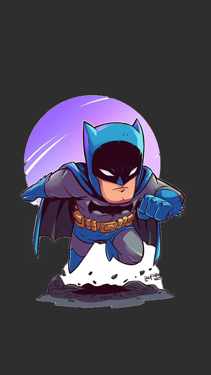 Chibi Batman Arkham Knight Iphone Background