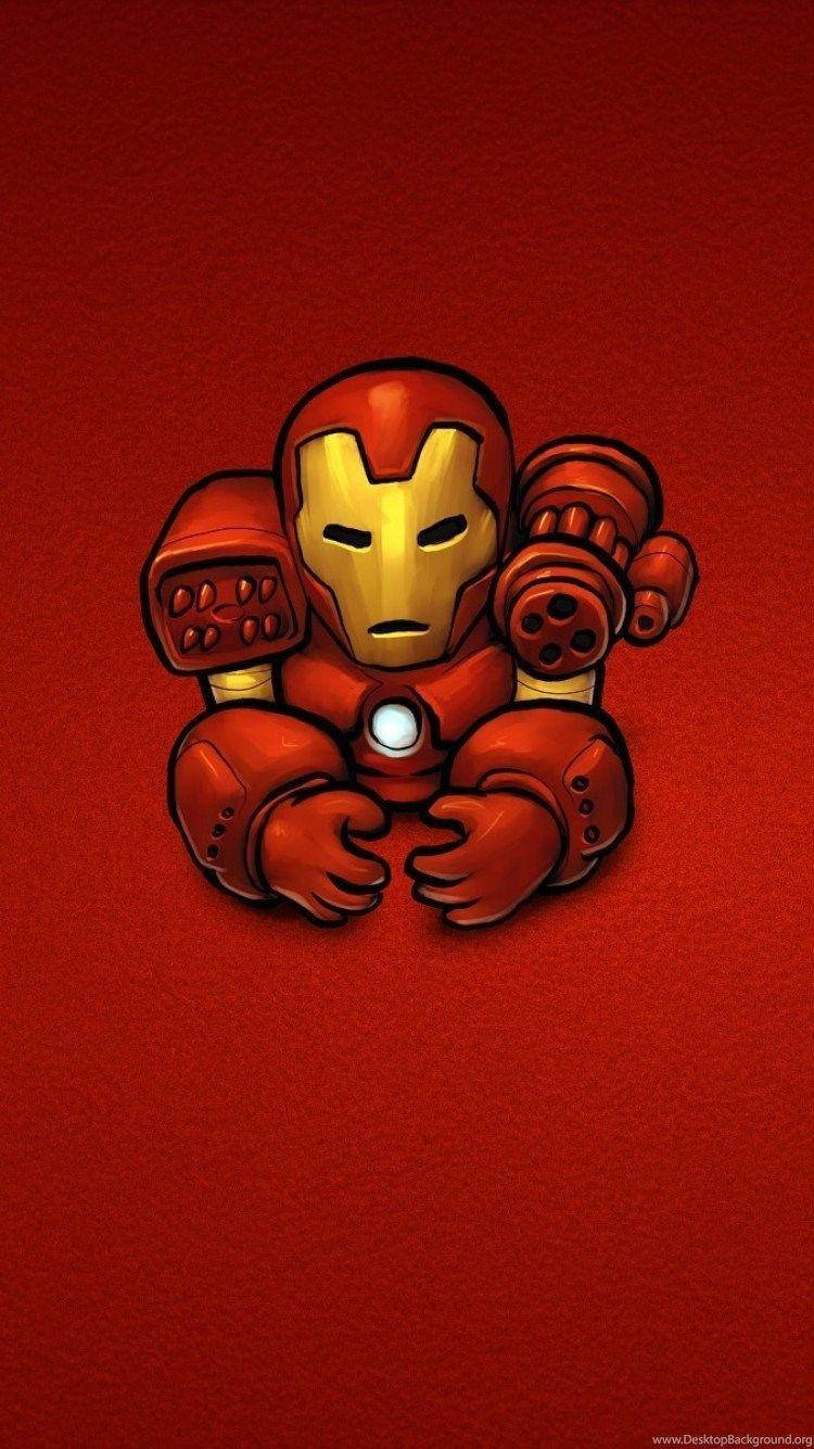 Chibi Iron Man Iphone