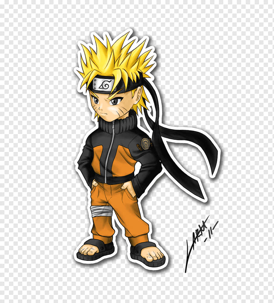 Chibi Naruto And His Friends From The Naruto Universe