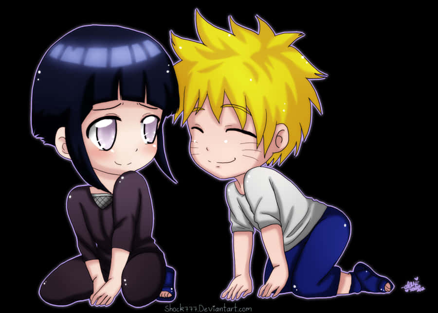 Chibi Naruto And His Friends Background