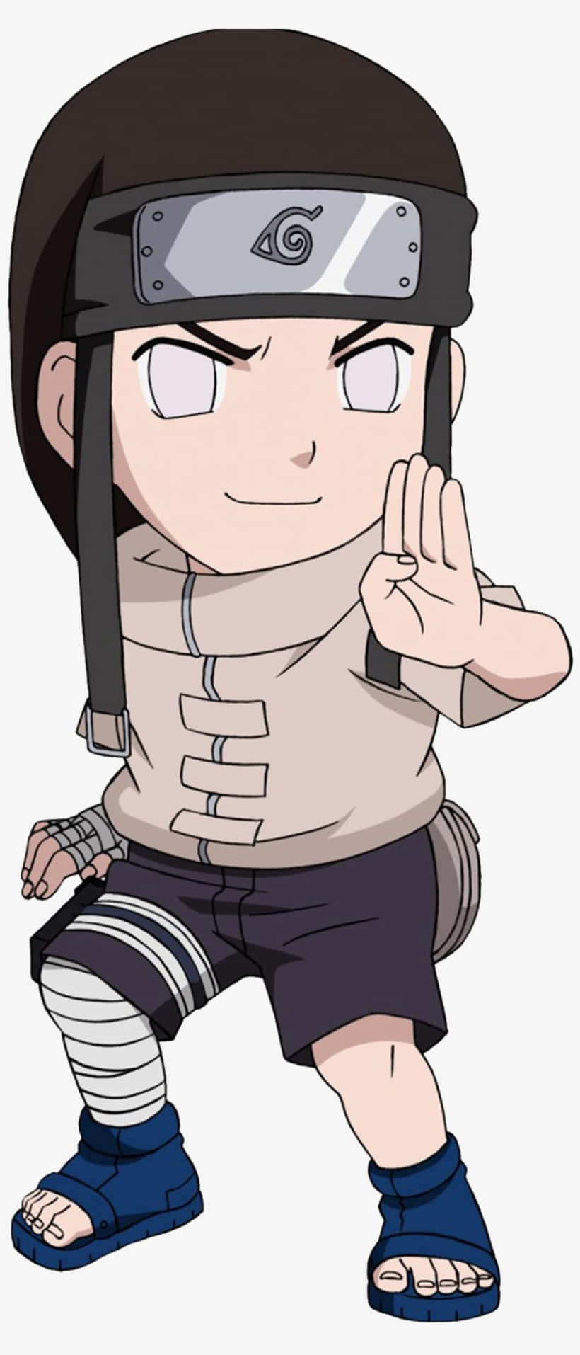 Chibi Neji Hyuga Background