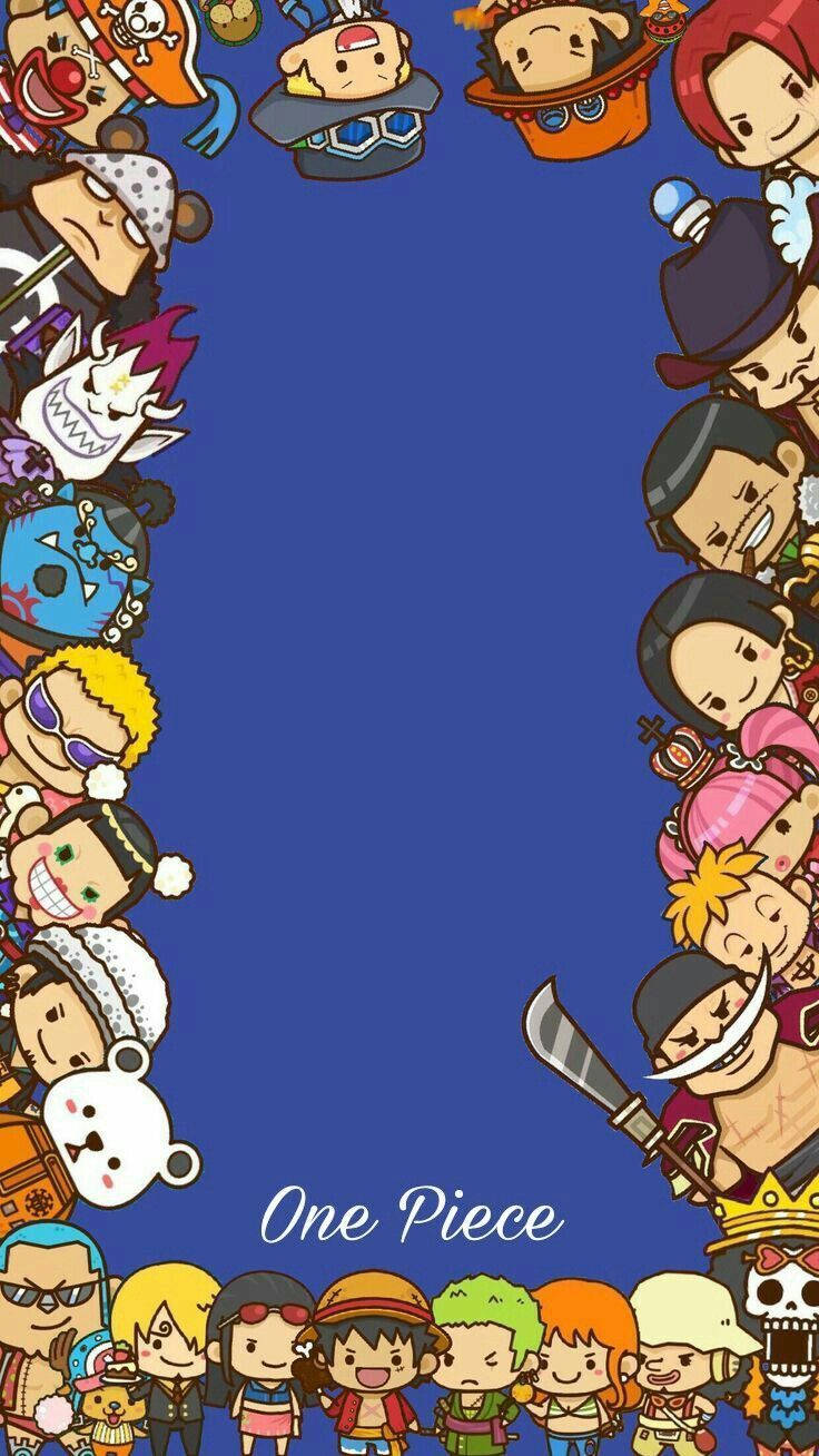 Chibi One Piece Characters Background