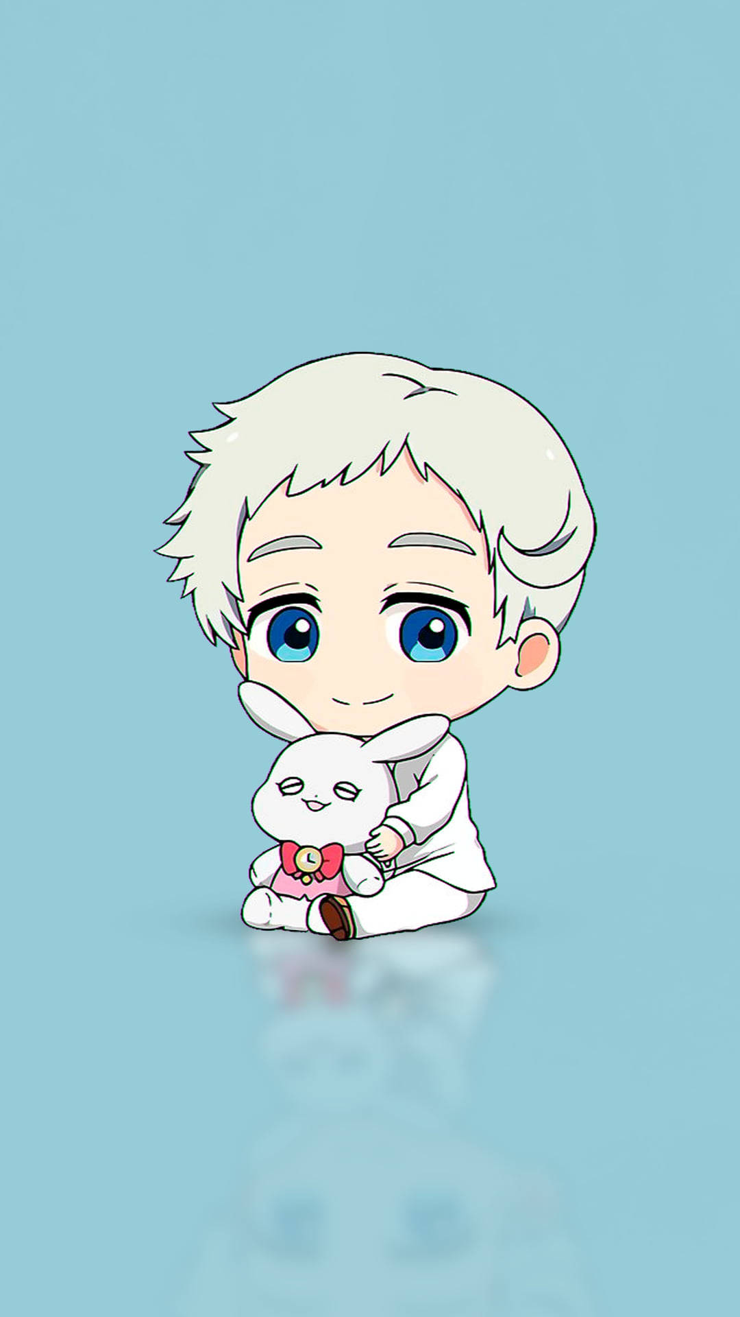 Chibi The Promised Neverland Norman Background